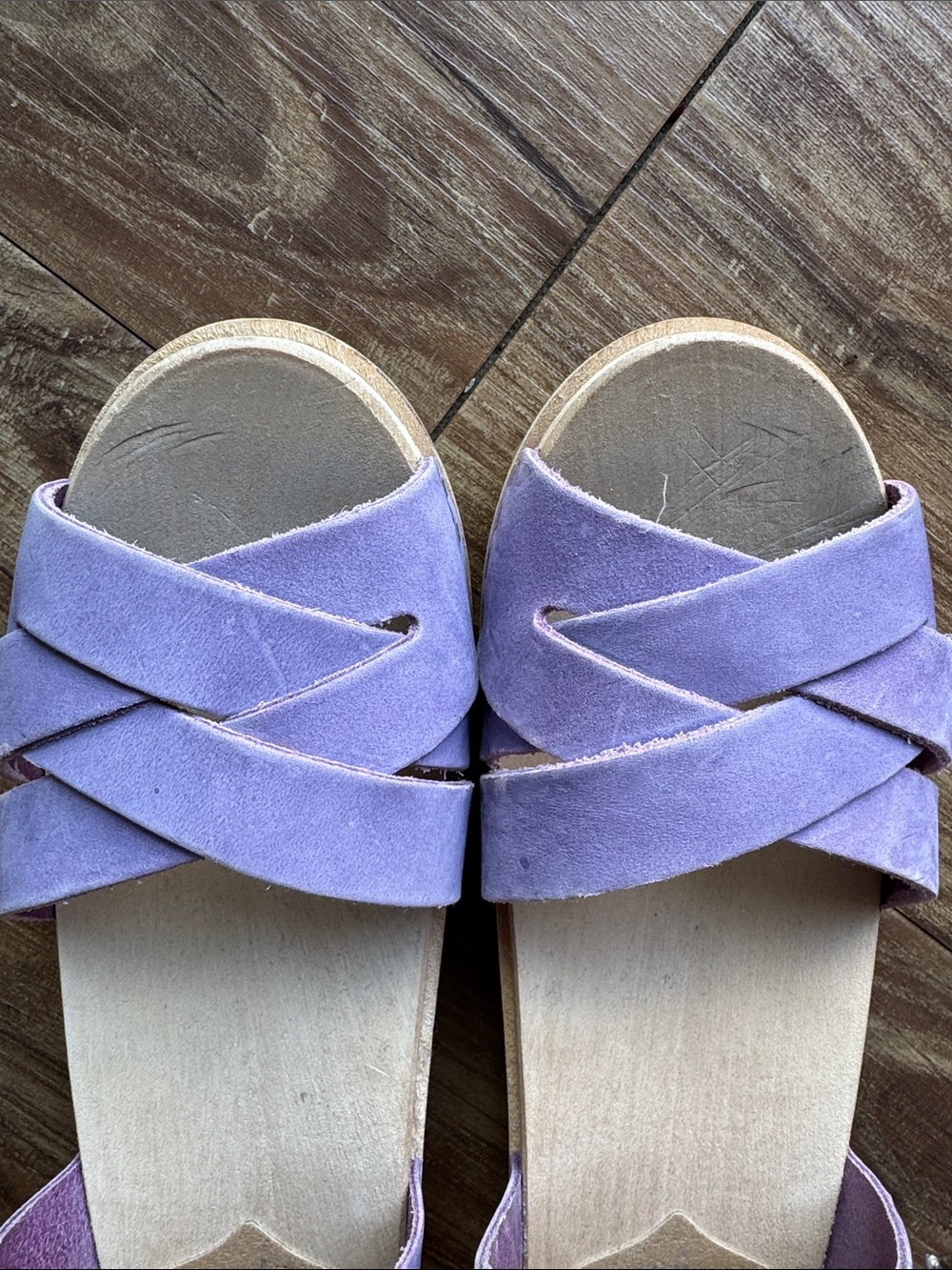 Sandgrens Rio Grande Low Clog Sandal Sz 40 Purple - Picture 4 of 6
